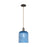 Innovations Bridal Veil 1Lt 8" Cord Mini Pendant, OB/Blue - 716-1P-OB-G559-8BL