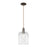 Innovations Bridal Veil 1Lt 8" Cord Mini Pendant, OB/Clear - 716-1P-OB-G559-8CL