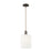 Innovations Bridal Veil 1Lt 8" Cord Mini Pendant, OB/GW - 716-1P-OB-G559-8GWH