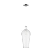 Innovations Chelsea 1Lt 8" Cord Mini Pendant, Chrome/Seedy - 716-1P-PC-G456-8SDY
