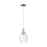 Innovations Preston 1Lt 6" Bell Cord Mini Pendant, CH/CL - 716-1P-PC-G459-6CL