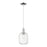 Innovations Preston 1Lt 7" Jar Cord Mini Pendant, CH/CL Jar - 716-1P-PC-G460-7CL