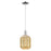 Innovations Preston 1Lt 7" Jar Cord Mini Pendant, CH/MC Jar - 716-1P-PC-G460-7ME