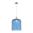 Innovations Bridal Veil 1Lt 12" Cord Mini Pendant, CH/BL - 716-1P-PC-G559-12BL