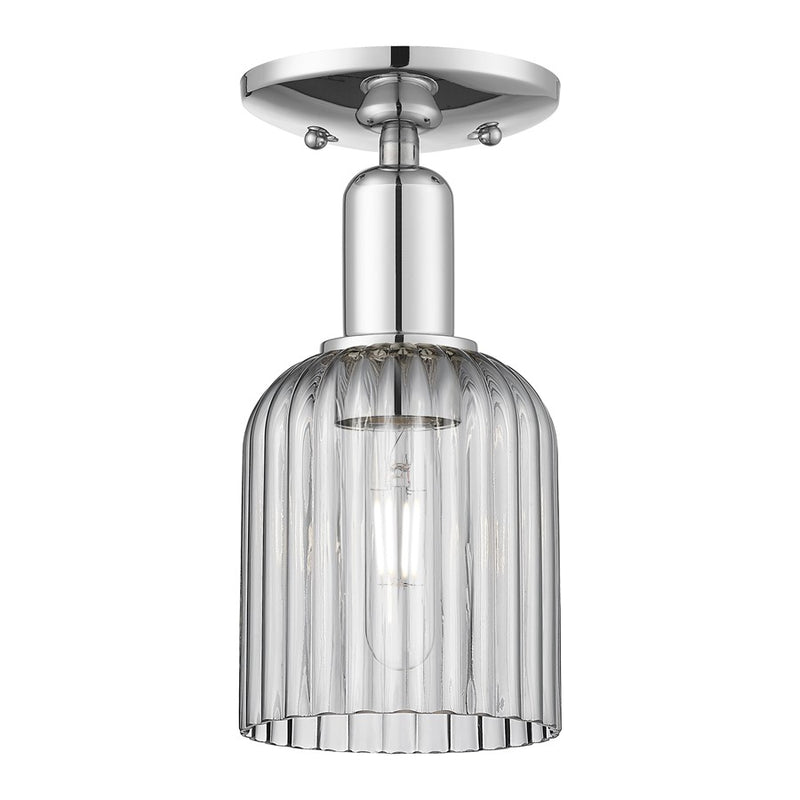 Innovations Bridal Veil 1Lt 5" Cord Mini Pendant, Chrome/SM - 716-1P-PC-G559-5SM