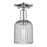 Innovations Bridal Veil 1Lt 5" Cord Mini Pendant, Chrome/SM - 716-1P-PC-G559-5SM