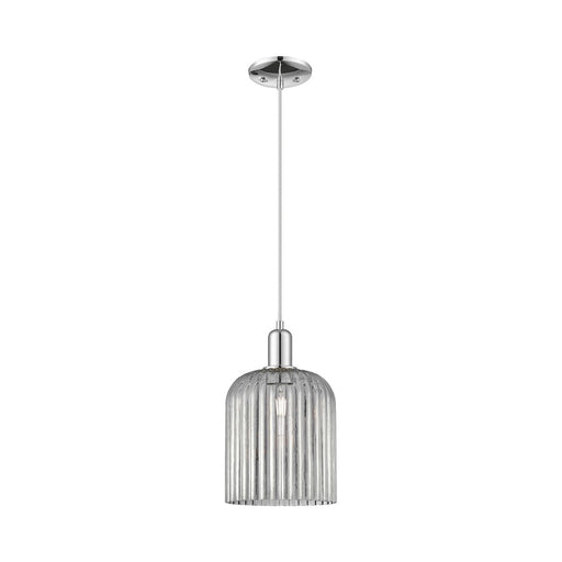 Innovations Bridal Veil 1Lt 8" Cord Mini Pendant, Chrome/SM - 716-1P-PC-G559-8SM