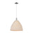 Innovations NB Dome 1Lt 16" Cord Mini Pendant, CH/NF - 716-1P-PC-NBD-16-NAT