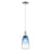 Innovations Brookhaven Almond 6" Cord Mini Pendant, PN/Blue