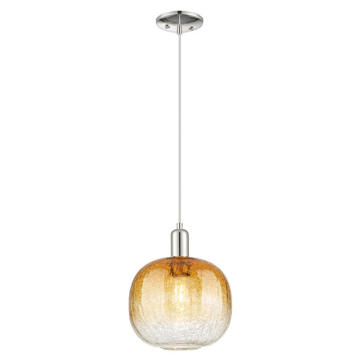 Innovations Brookhaven Sphere 10" Cord Mini Pendant, PN/AM - 716-1P-PN-G481-10AM