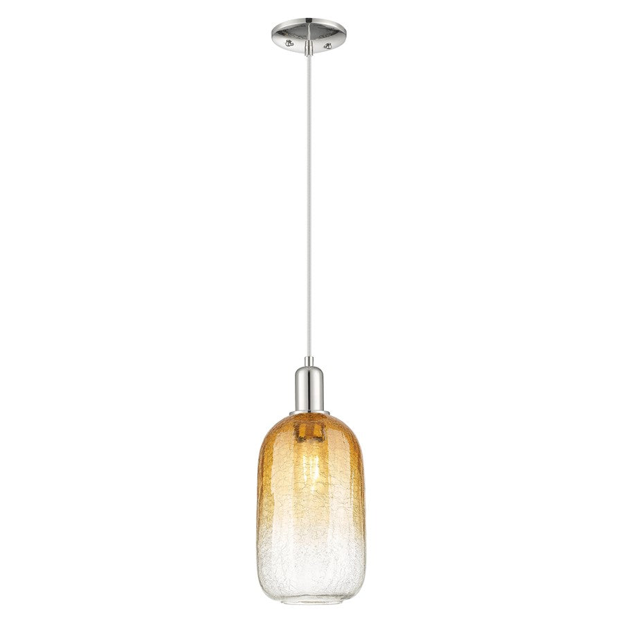 Innovations Brookhaven Cloche 7" Cord Mini Pendant, PN/AM - 716-1P-PN-G482-7AM