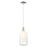 Innovations Brookhaven Cloche 7" Cord Mini Pendant, PN/Opal - 716-1P-PN-G482-7OP