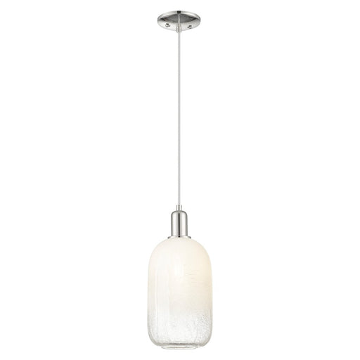 Innovations Brookhaven Cloche 7" Cord Mini Pendant, PN/Opal - 716-1P-PN-G482-7OP