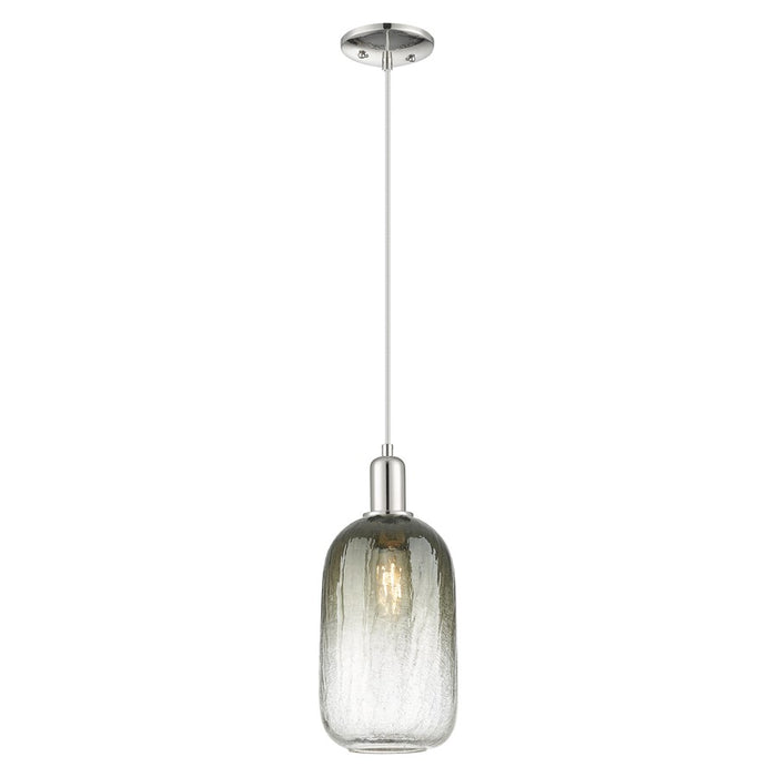 Innovations Brookhaven Cloche 7" Cord Mini Pendant, PN/ST - 716-1P-PN-G482-7SL