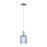 Innovations Bridal Veil 1Lt 5" Cord Mini Pendant, PN/Blue - 716-1P-PN-G559-5BL