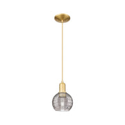 Innovations ADS 1Lt 6" Cord Mini Pendant, GD/SM - 716-1P-SG-G1213-6SM