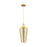 Innovations Chelsea 1Lt 8" Cord Mini Pendant, Gold/Mercury - 716-1P-SG-G456-8ME