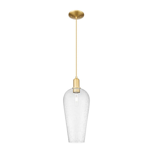 Innovations Chelsea 1Lt 8" Cord Mini Pendant, Gold/Seedy - 716-1P-SG-G456-8SDY