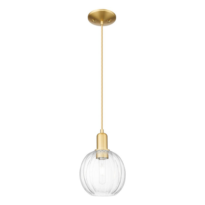 Innovations Preston 1Lt 7" Globe Cord Mini Pendant, GD/CL - 716-1P-SG-G458-7CL