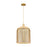 Innovations Bridal Veil 1Lt 12" Cord Mini Pendant, GD/MC - 716-1P-SG-G559-12ME