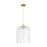 Innovations Bridal Veil 1Lt 12" Cord Mini Pendant, GD/SD - 716-1P-SG-G559-12SDY