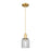 Innovations Bridal Veil 1Lt 5" Cord Mini Pendant, GD/SM - 716-1P-SG-G559-5SM