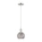 Innovations Athens DS 1Lt 6" Cord Mini Pendant, SN/SDS - 716-1P-SN-G1213-6SM
