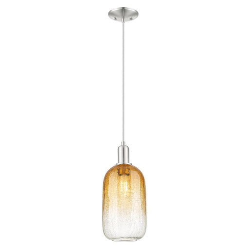 Innovations Brookhaven Cloche 7" Cord Mini Pendant, SN/AM - 716-1P-SN-G482-7AM