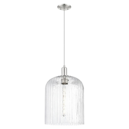 Innovations Bridal Veil 12" Cord Mini Pendant, SN/Clear - 716-1P-SN-G559-12CL