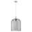 Innovations Bridal Veil 12" Cord Mini Pendant, SN/Smoke - 716-1P-SN-G559-12SM