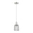 Innovations Bridal Veil 1Lt 5" Cord Mini Pendant, SN/Smoke - 716-1P-SN-G559-5SM