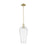 Innovations Chelsea 1Lt 8" Stem Mini Pendant, AB/Seed - 716-1S-AB-G456-8SDY