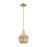 Innovations Preston 1Lt 7" Globe Stem Mini Pendant, AB/MC - 716-1S-AB-G458-7ME