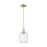 Innovations Preston 1Lt 7" Jar Stem Mini Pendant, AB/Clear - 716-1S-AB-G460-7CL