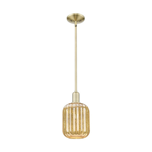 Innovations Preston 1Lt 7" Jar Stem Mini Pendant, AB/MC - 716-1S-AB-G460-7ME