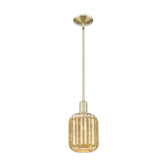 Innovations Preston 1Lt 7" Jar Stem Mini Pendant, AB/MC - 716-1S-AB-G460-7ME