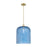 Innovations Bridal Veil 1Lt 12" Stem Mini Pendant, AB/Blue - 716-1S-AB-G559-12BL
