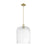 Innovations Bridal Veil 1Lt 12" Stem Mini Pendant, AB/CL - 716-1S-AB-G559-12CL