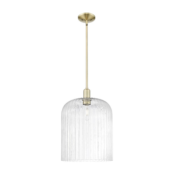 Innovations Bridal Veil 1Lt 12" Stem Mini Pendant, AB/CL - 716-1S-AB-G559-12CL