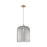 Innovations Bridal Veil 1Lt 12" Stem Mini Pendant, AB/SM - 716-1S-AB-G559-12SM