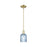 Innovations Bridal Veil 1Lt 5" Stem Mini Pendant, AB/Blue - 716-1S-AB-G559-5BL
