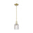 Innovations Bridal Veil 1Lt 5" Stem Mini Pendant, AB/Clear - 716-1S-AB-G559-5CL