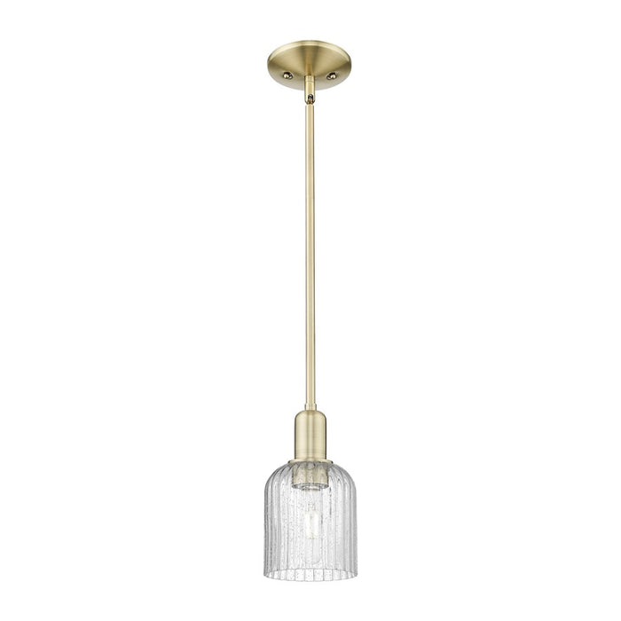 Innovations Bridal Veil 1Lt 5" Stem Mini Pendant, AB/Seed - 716-1S-AB-G559-5SDY