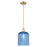 Innovations Bridal Veil 1Lt 8" Stem Mini Pendant, AB/Blue - 716-1S-AB-G559-8BL