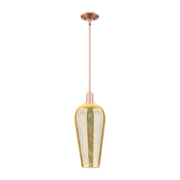Innovations Chelsea 1Lt 8" Stem Mini Pendant, Copper/MC - 716-1S-AC-G456-8ME