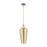 Innovations Chelsea 1Lt 8" Stem Mini Pendant, Copper/MC - 716-1S-AC-G456-8ME