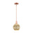 Innovations Preston 1Lt 7" Globe Stem Mini Pendant, CP/MC - 716-1S-AC-G458-7ME