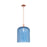 Innovations Bridal Veil 1Lt 12" Stem Mini Pendant, CP/BL - 716-1S-AC-G559-12BL