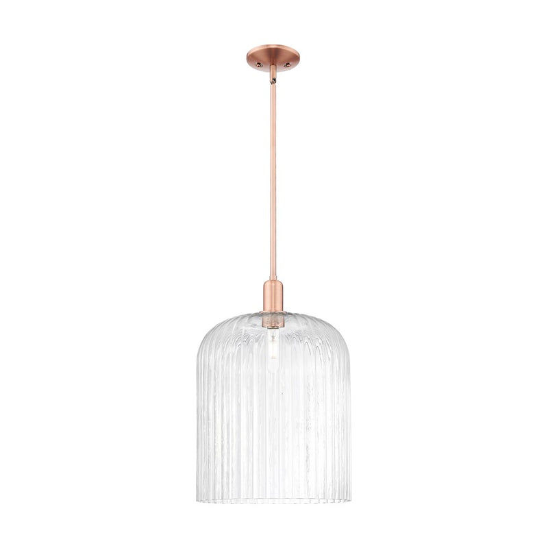 Innovations Bridal Veil 1Lt 12" Stem Mini Pendant, CP/CL - 716-1S-AC-G559-12CL