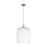 Innovations Bridal Veil 1Lt 12" Stem Mini Pendant, CP/CL - 716-1S-AC-G559-12CL